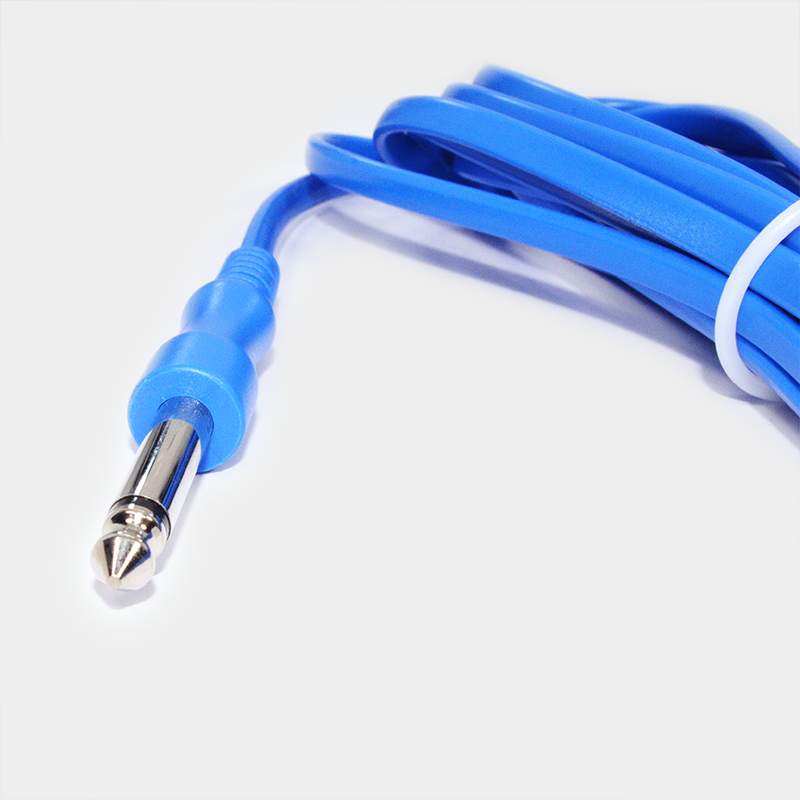 Miniatura: Cable azul de paciente EKG, conector. Cable de paciente EKG. Ref VA016BAA. Cable de EKG