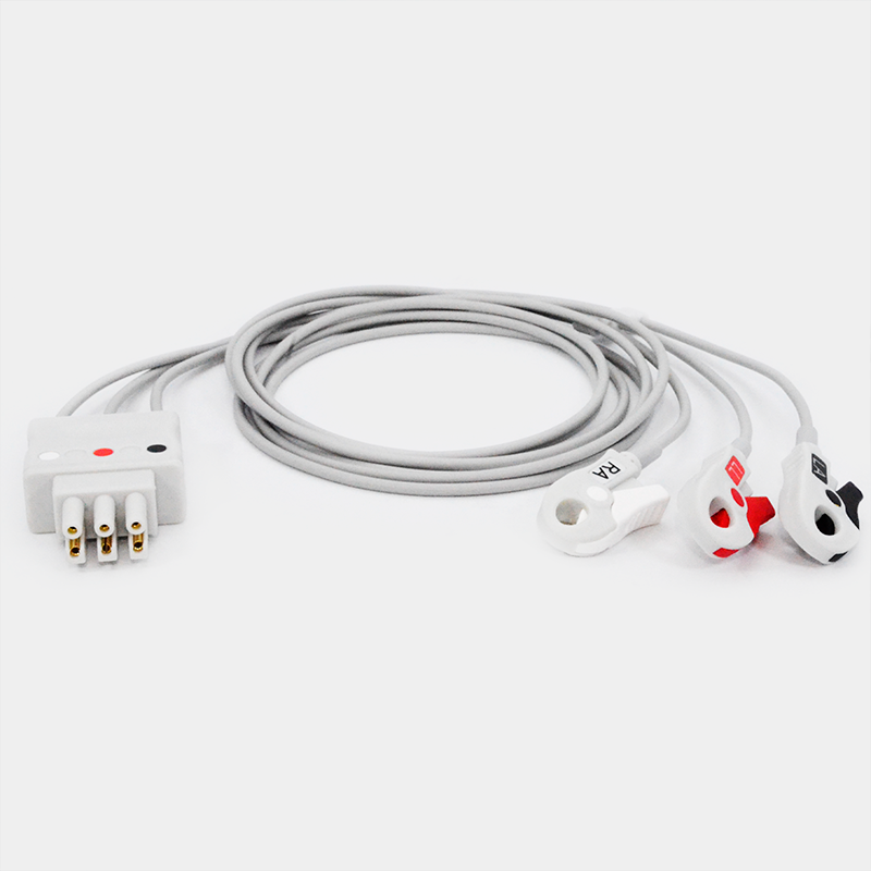 Conectores médicos blancos y grises, Latiguillos tipo ASP. Ref DX3-90P, fondo blanco simple.