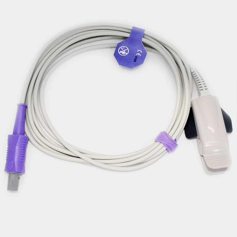 Cable con Sensor de SpO2, Ref SP4361A. Dispositivo médico para medir la saturación.