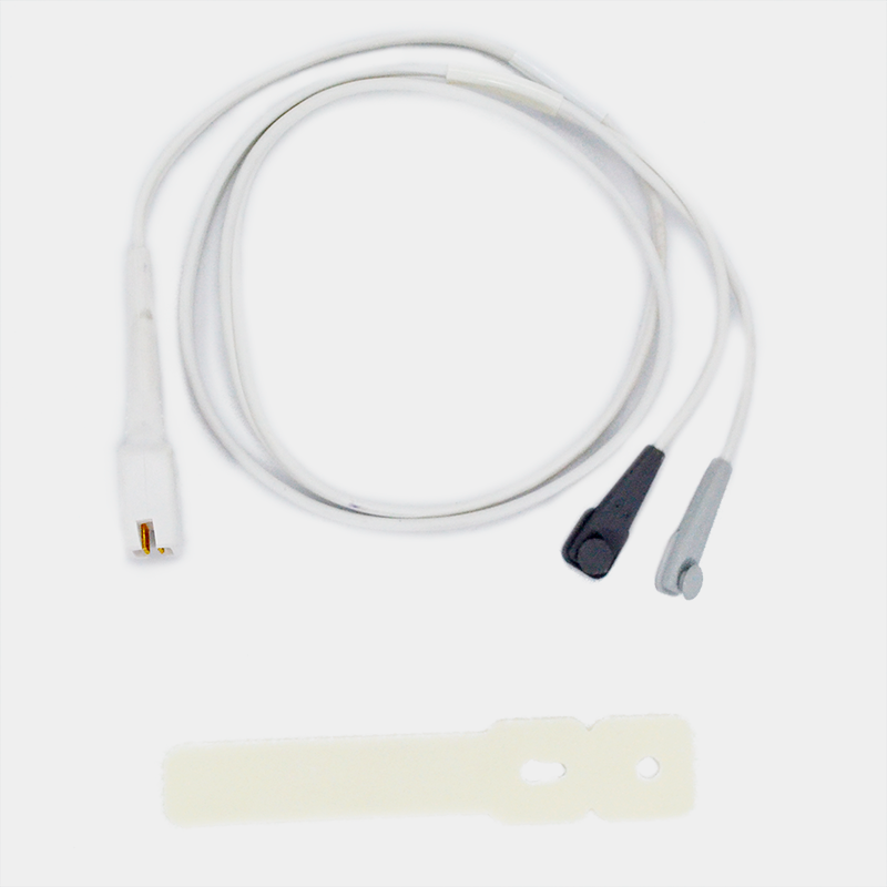 Cable con Sensor de SpO2, Ref P7315G y conectores para monitorización de paciente.