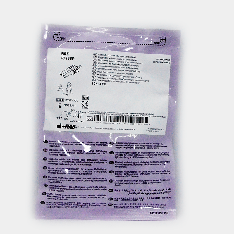 Paquete de Electrodos multifunción. Ref F7956P. con información y detalles del producto.