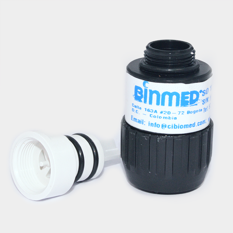 Binmed Componente con texto y detalles técnicos. Papel 215 X 280 X 100. Ref PT6131.