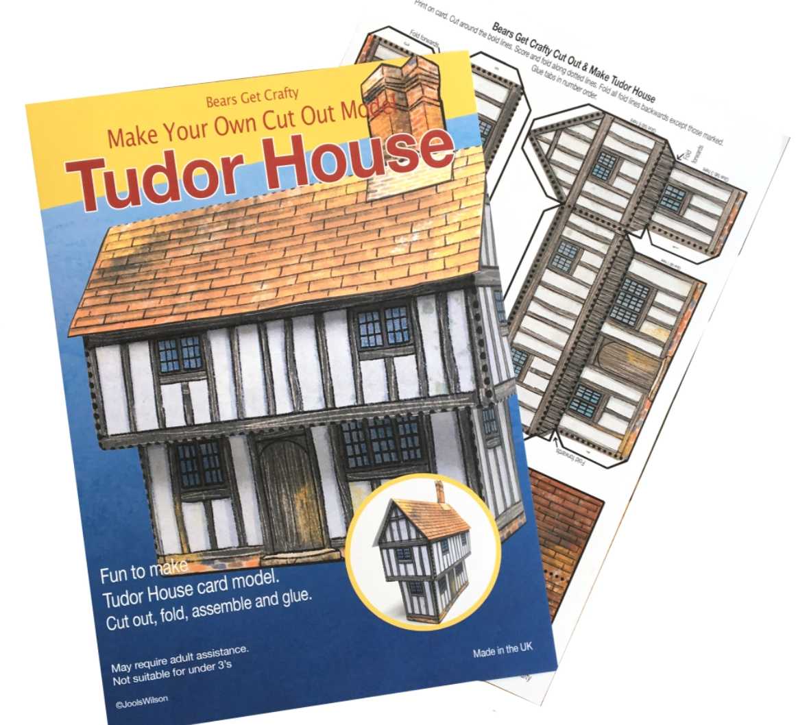 Tudor House Paper Model