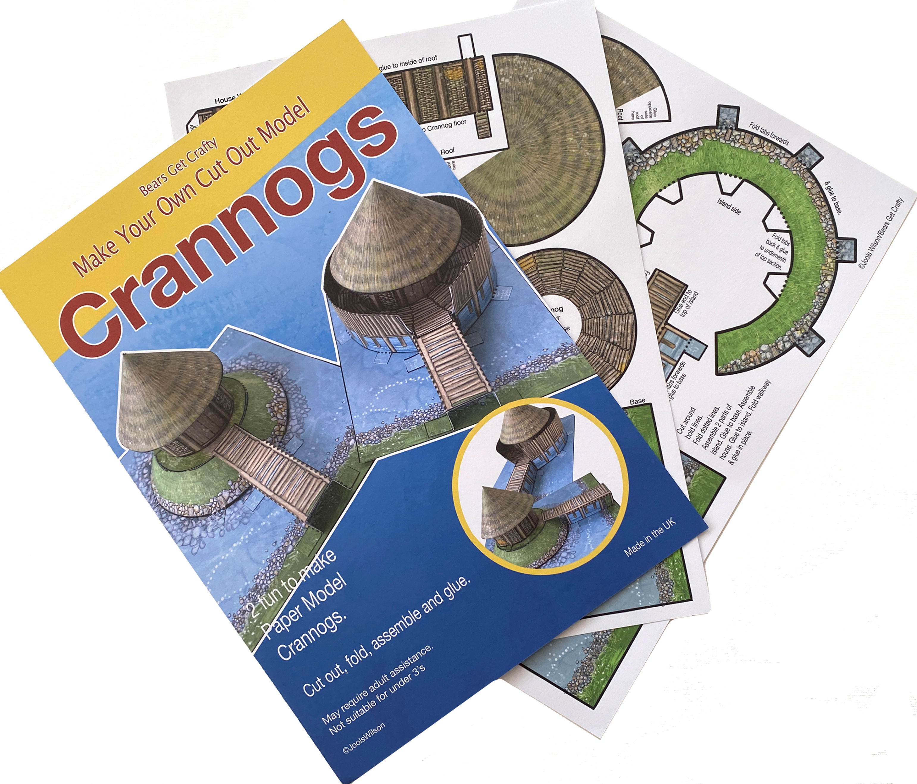 Crannogs Paper Models