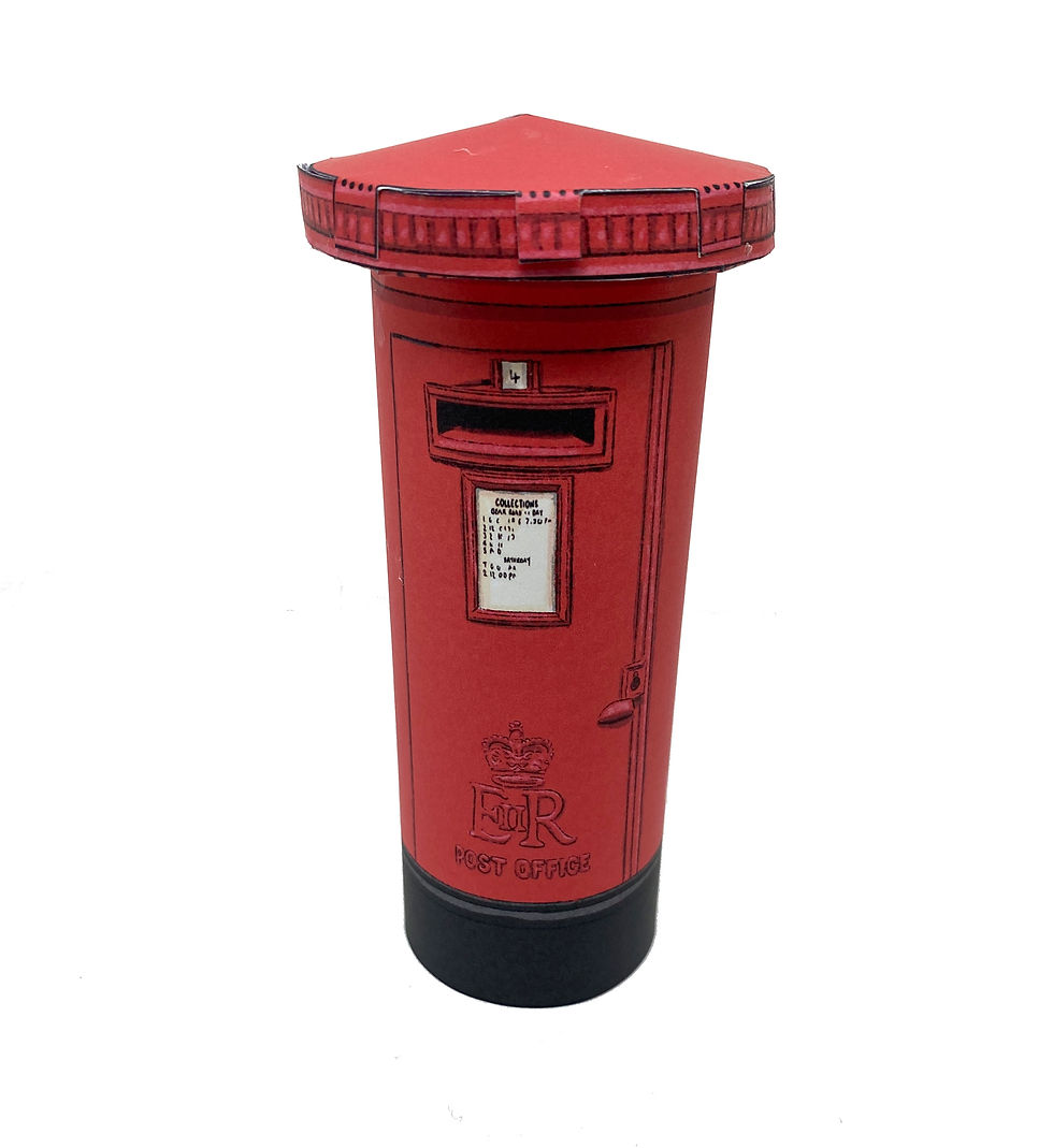 Thumbnail: Red Post Box Model