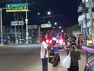 Se paraliza el transporte público en Acapulco por miedo y amenazas