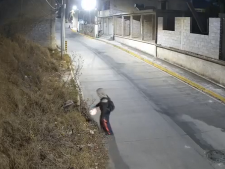 Hombre provoca incendio en San Francisco Chimalpa: Autoridades lo buscan