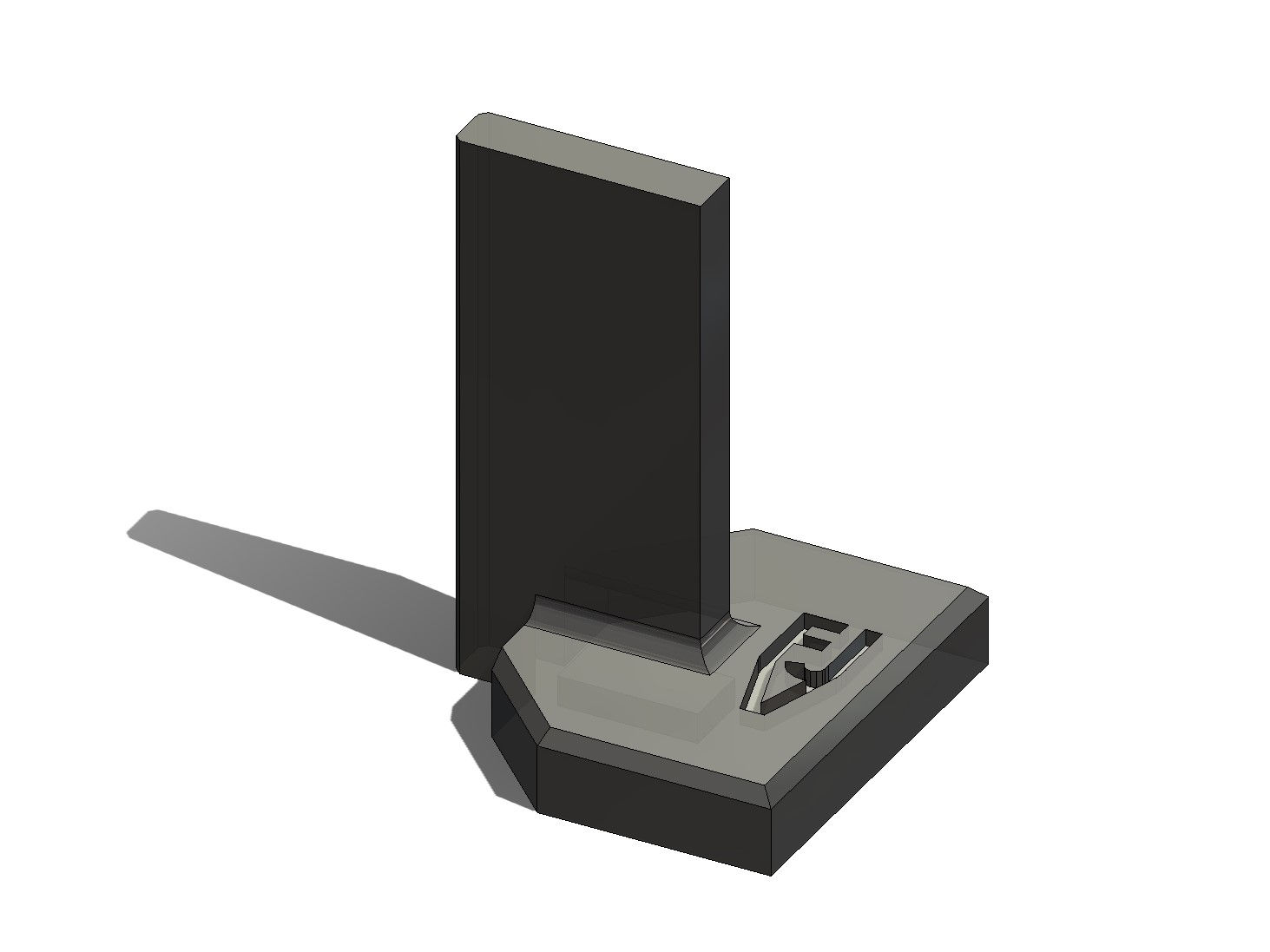 Square for grand piano dampers