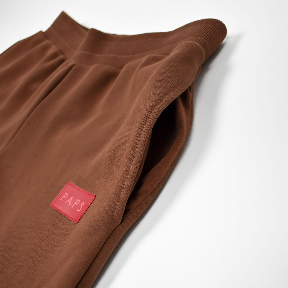 Thumbnail: Leather Patch Sweatpants