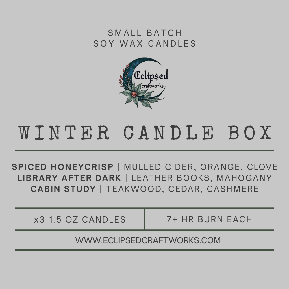 Winter Candle Box - x3 1.5oz Soy Candles