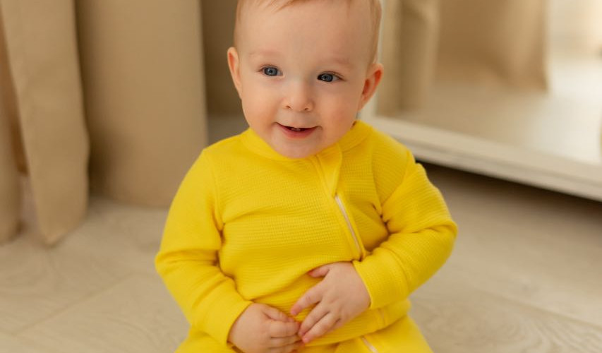 Чоловічок вафелька жовтий від MAYBEBABY