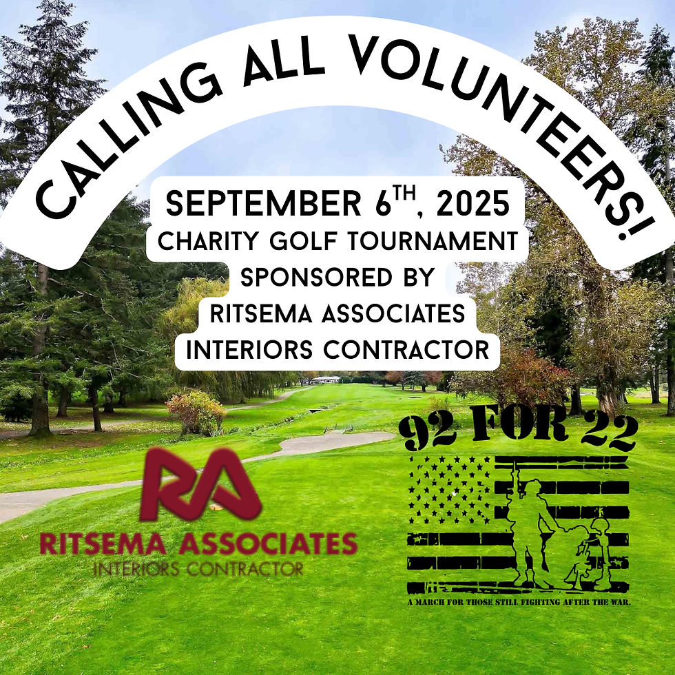 Charity Golf Tournament Volunteer 