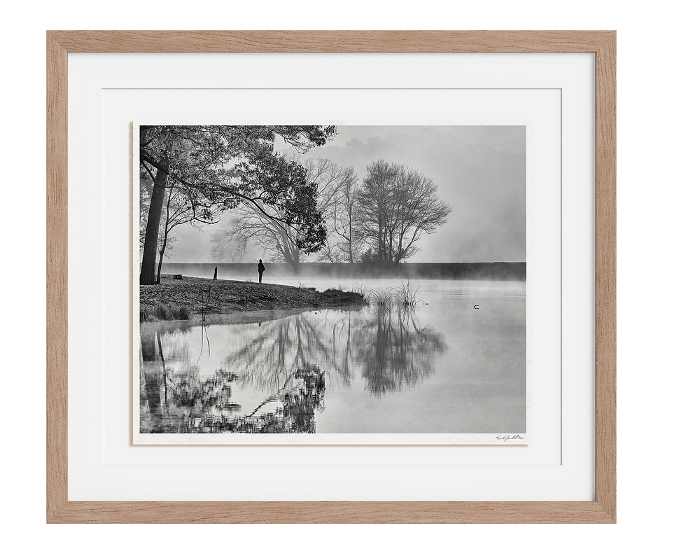 Thumbnail: Gone Fishing (B&W)
