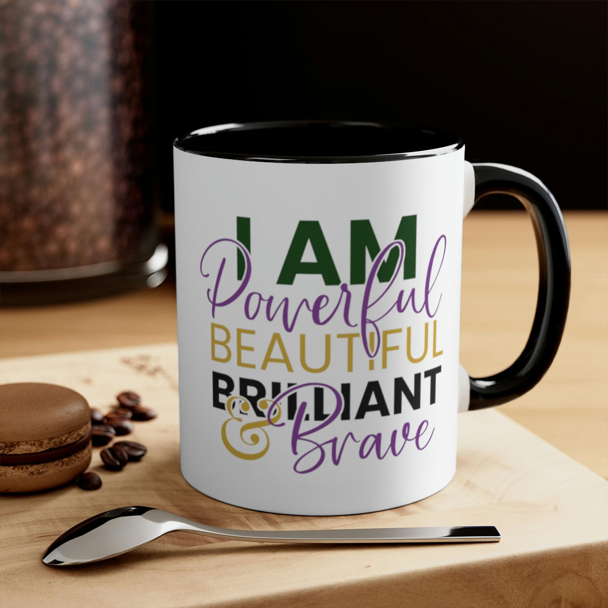 "I Am.." Accent Coffee Mug, 11oz