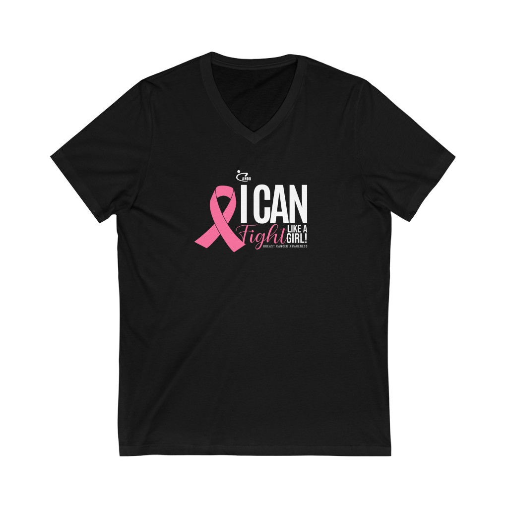 Breast Cancer Awareness V-Neck Tee
