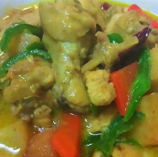 TURMERIC CHICKEN CURRY, FILIPINO STYLE RECIPE