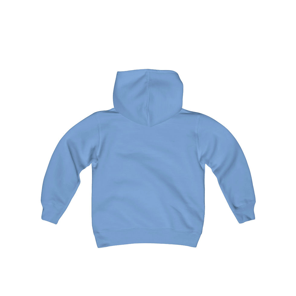 Thumbnail: ICANDO Girls Youth Heavy Blend Hooded Sweatshirt