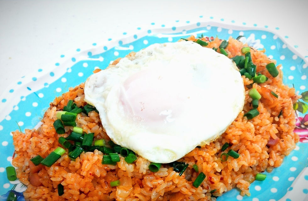 Kimchi fried rice main