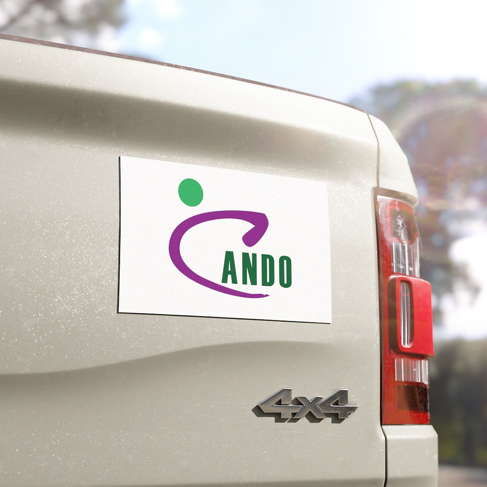 Thumbnail: iCando Signature Car Magnet