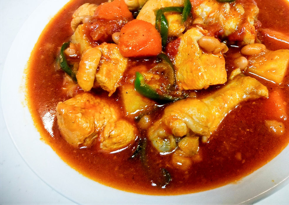Chicken Afritada main