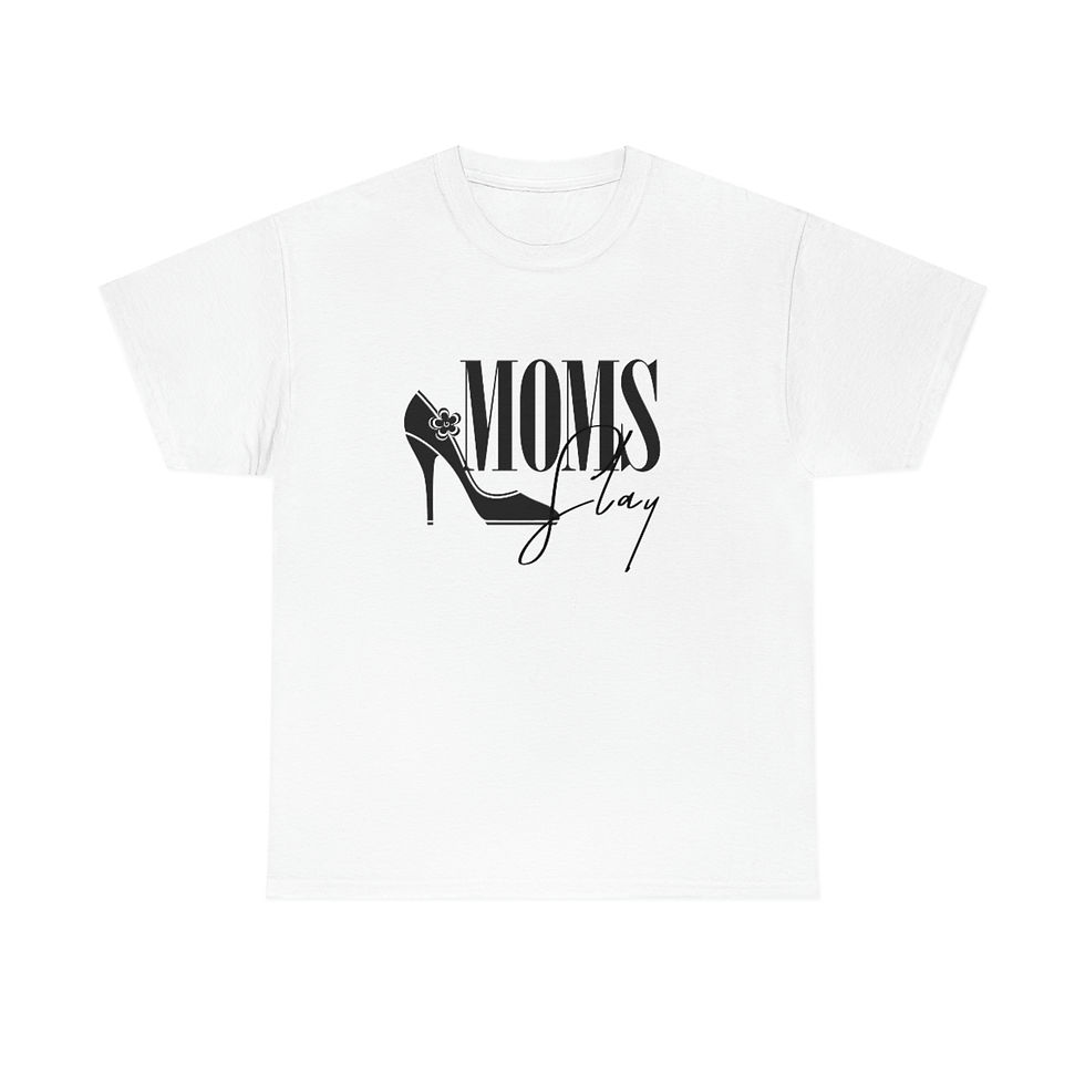 Thumbnail: Moms Slay Heavy Cotton Tee