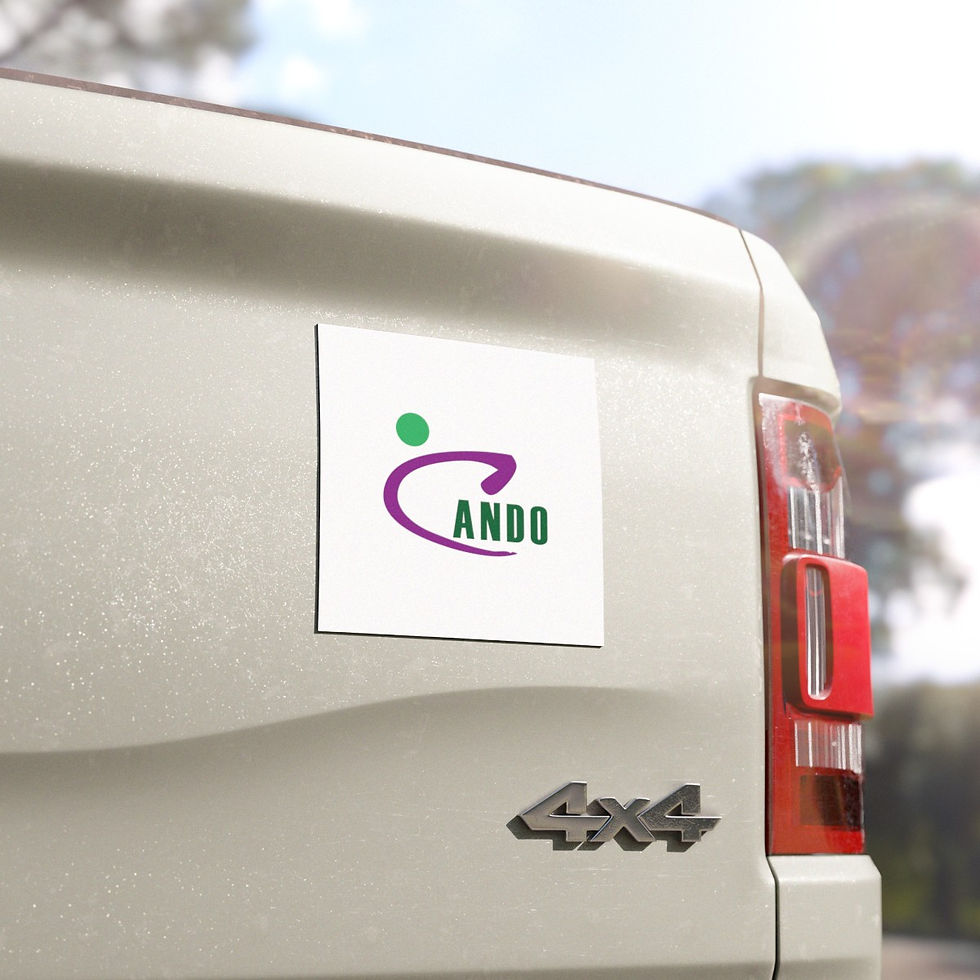 Thumbnail: iCando Signature Car Magnet