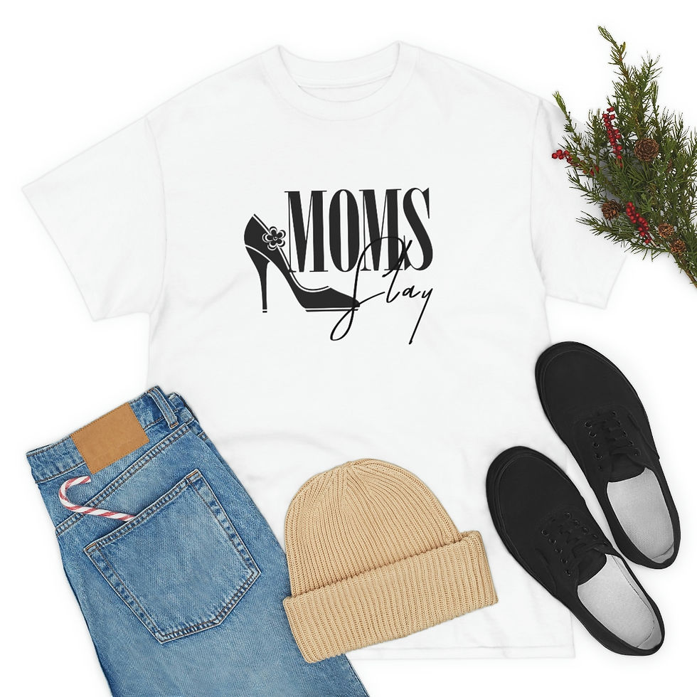 Thumbnail: Moms Slay Heavy Cotton Tee