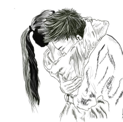 Sketch couple