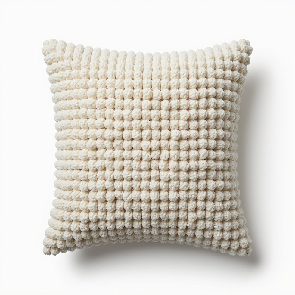 Woven Boucle Square