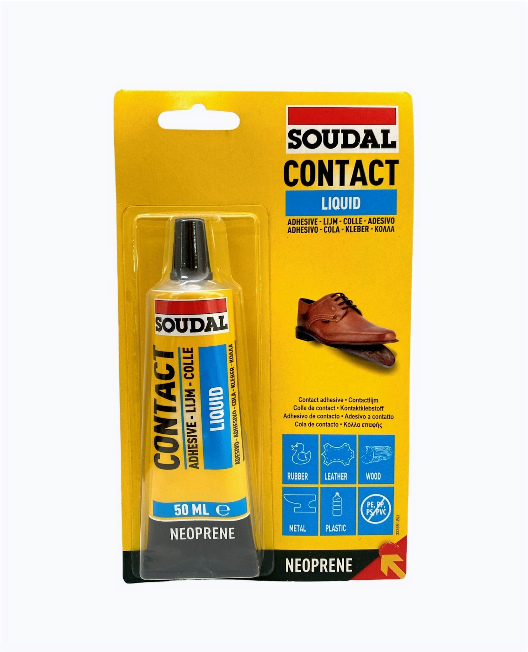 Soudal 50ml Contact Adhesive Liquid Tube