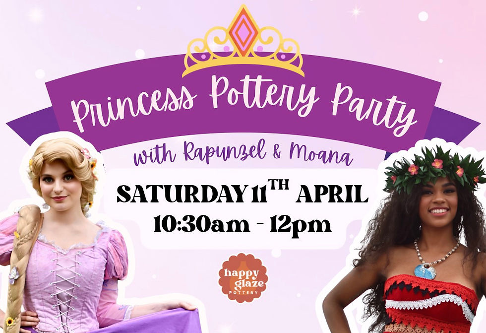 👑 Princess Pottery Party 👑