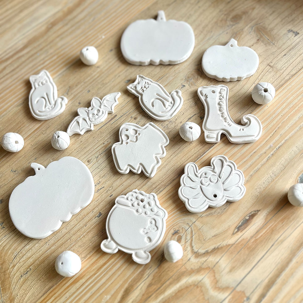 Home Ed Clay Club - Autumn/Halloween Bunting