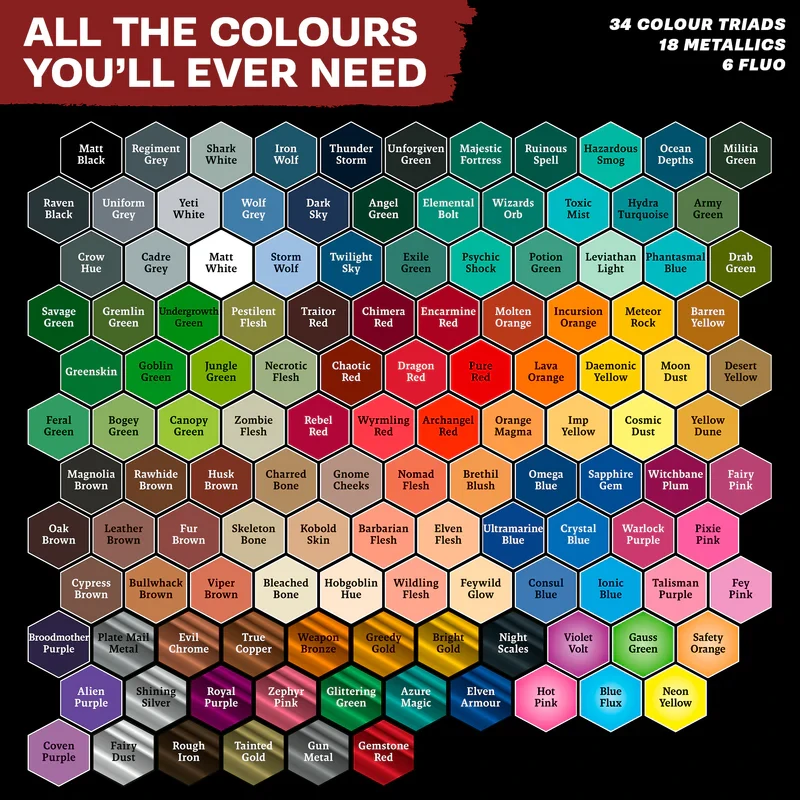 Thumbnail: Warpaints Air Complete Set