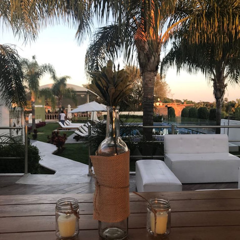 Vista a piscina