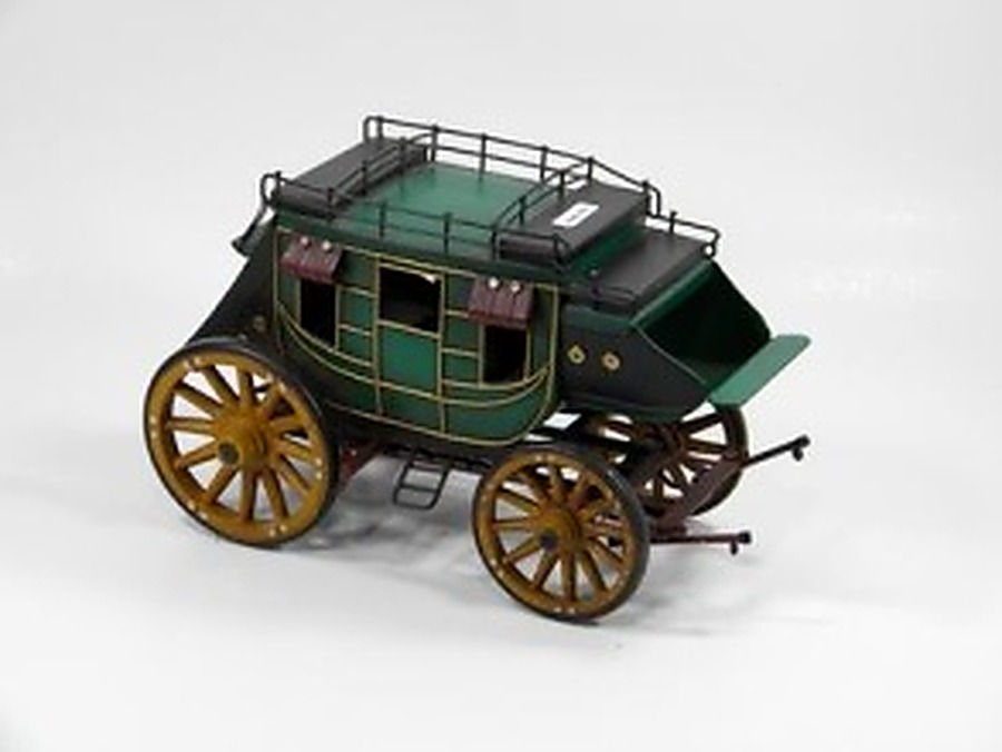 Vintage Stagecoach Display