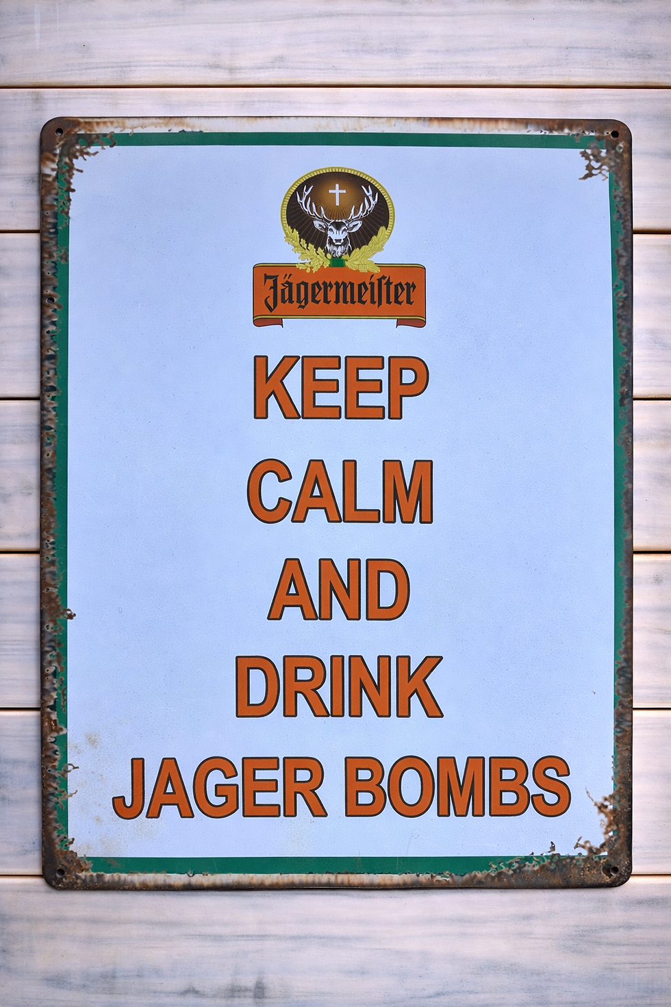 Jagermeister Jager Bombs Metal Sign 30x40cm