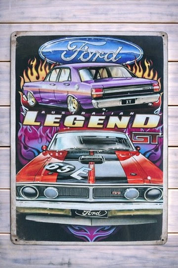 Ford Legend GT Metal Sign 30x40cm