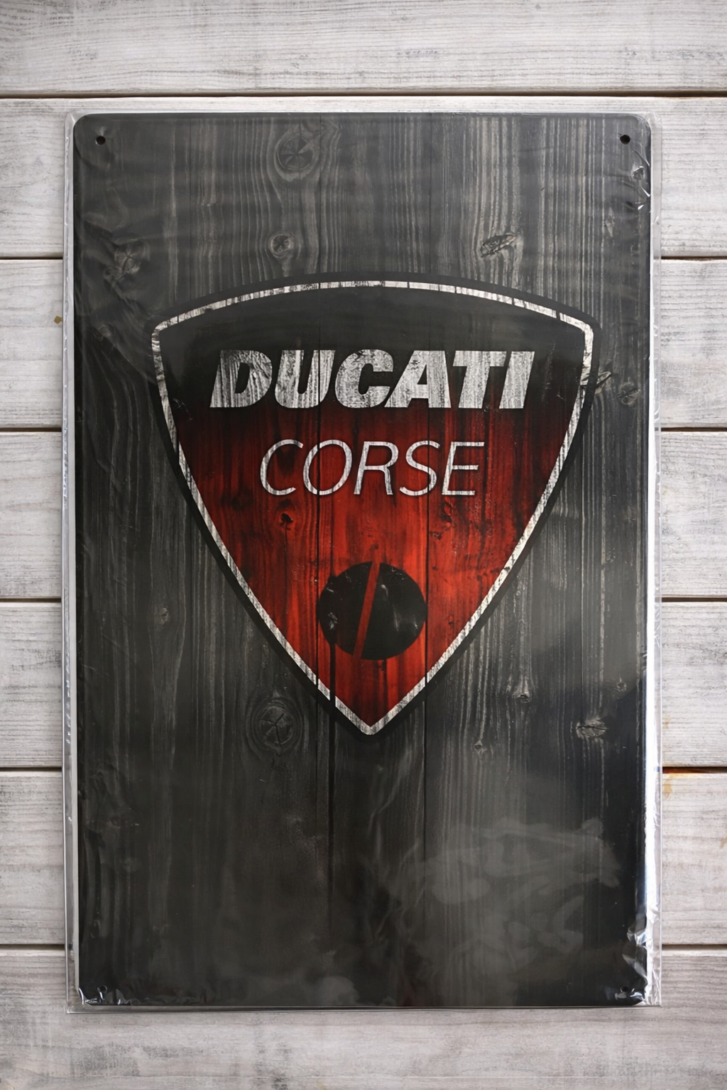 Ducati Metal Sign 30x40cm - Garage Man Cave Wall Decor
