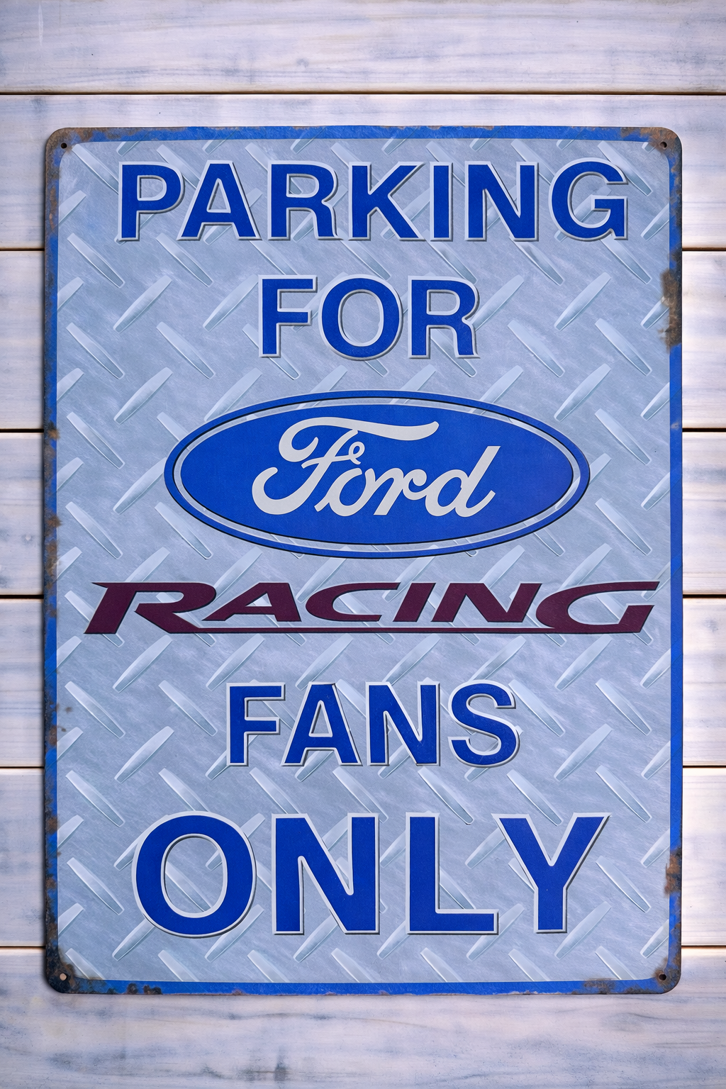 Ford Parking Only Metal Sign 30x40cm - Garage Man Cave Wall Decor
