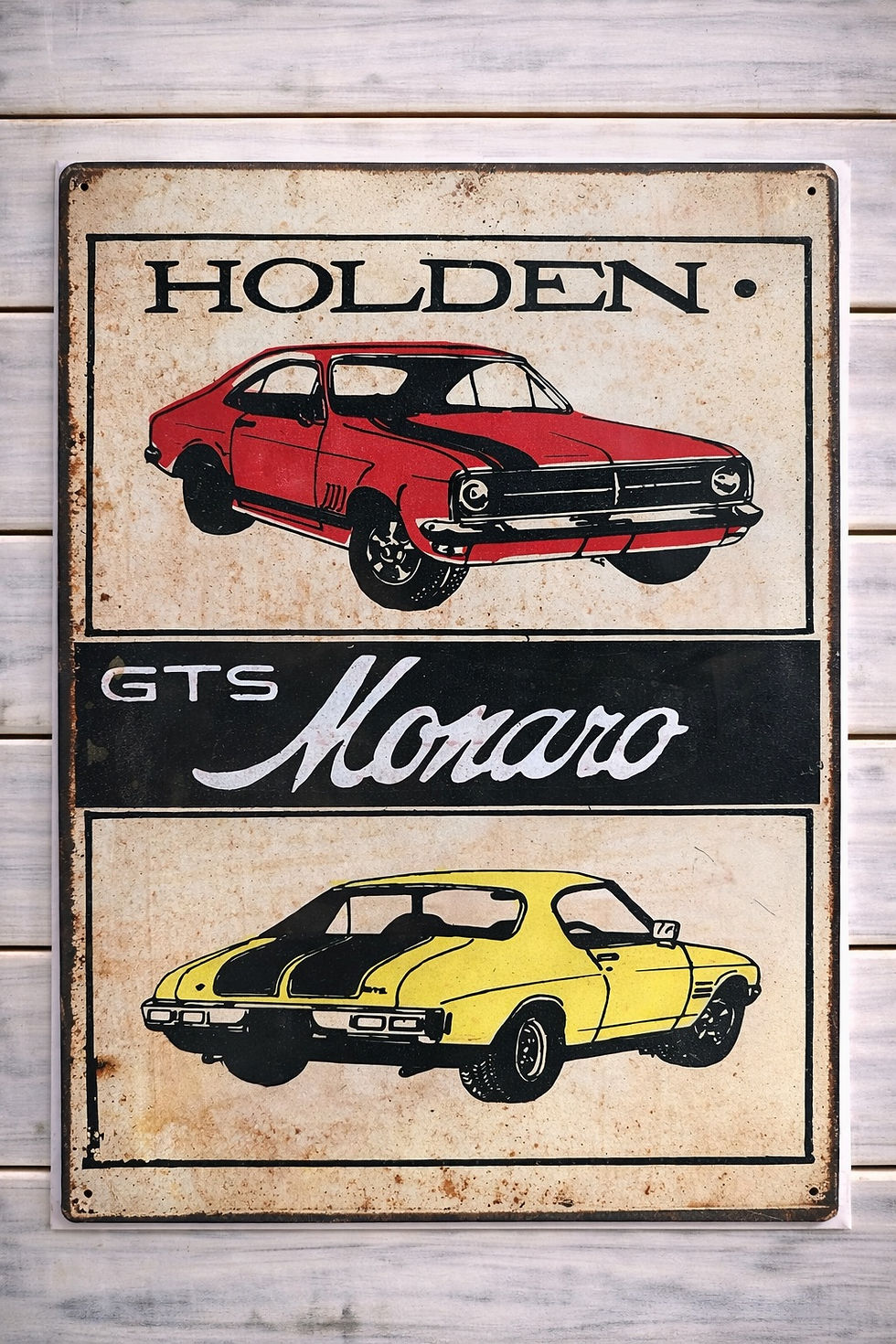 Holden Gts Monaro Metal Sign 30x40cm