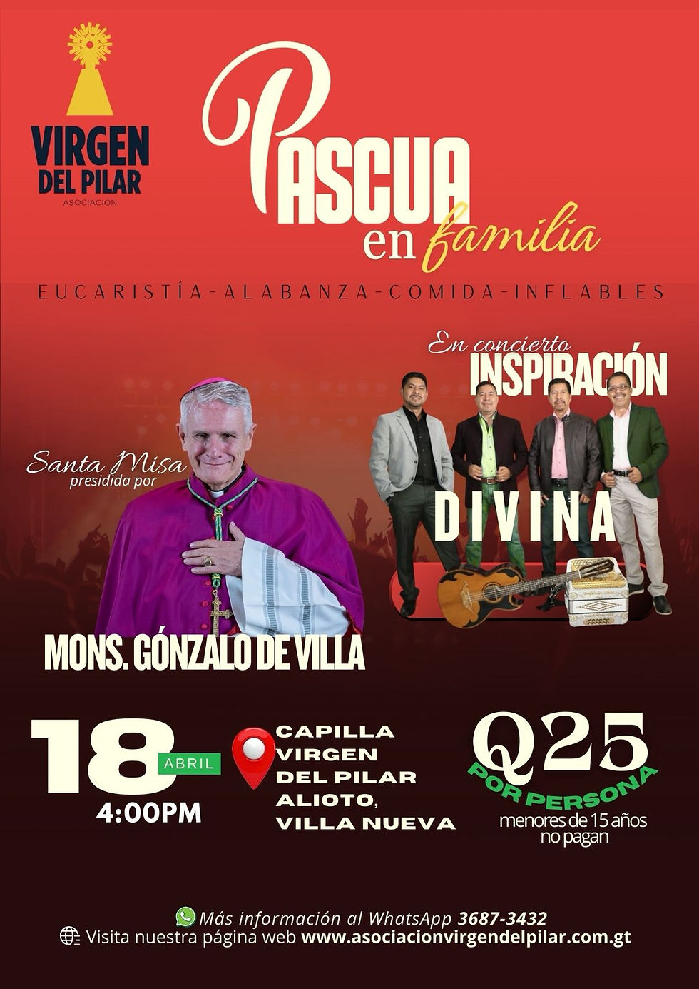 Pascua en familia: un encuentro de fe y alegría en Villa Nueva