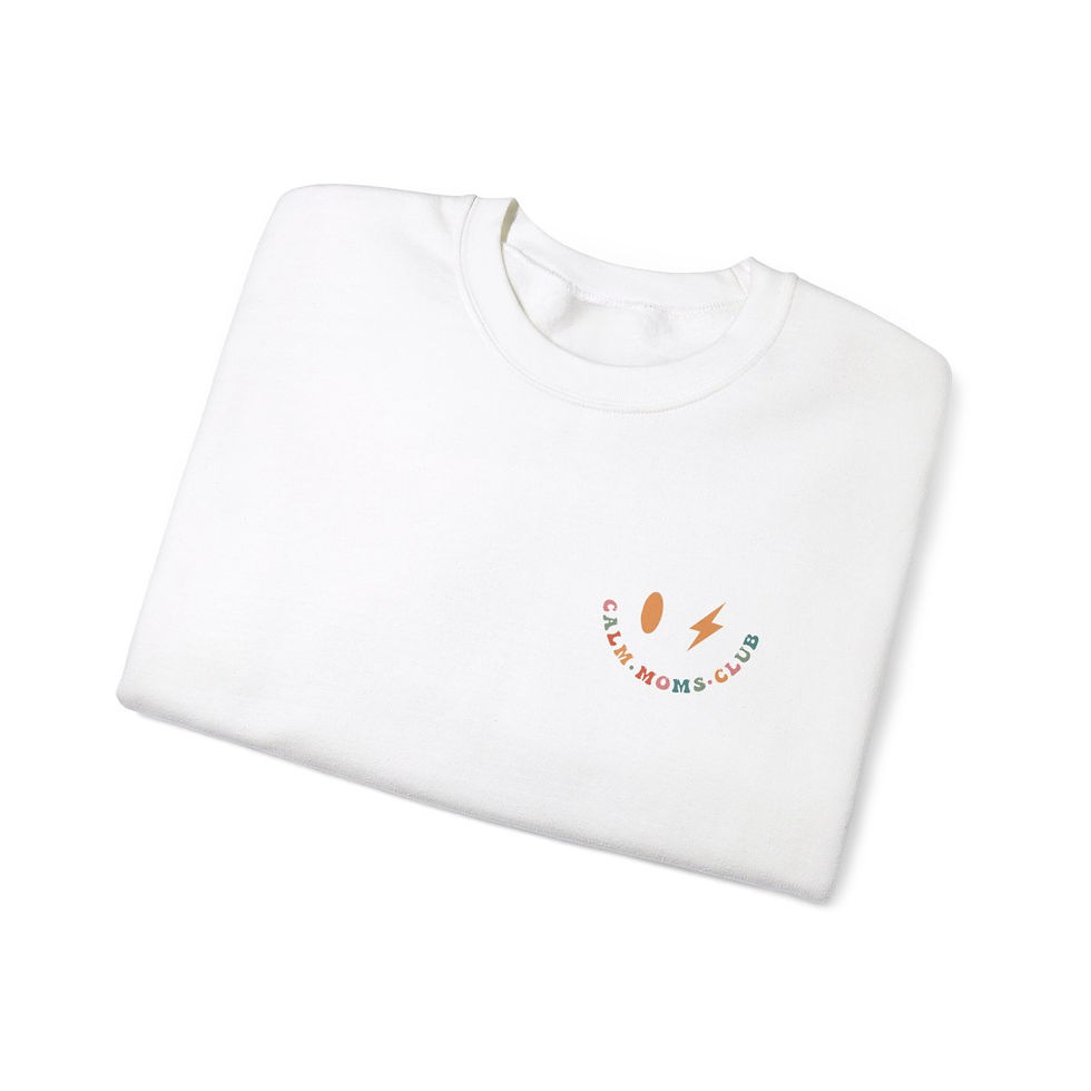 Thumbnail: Calm Mom Era Crewneck Sweatshirt