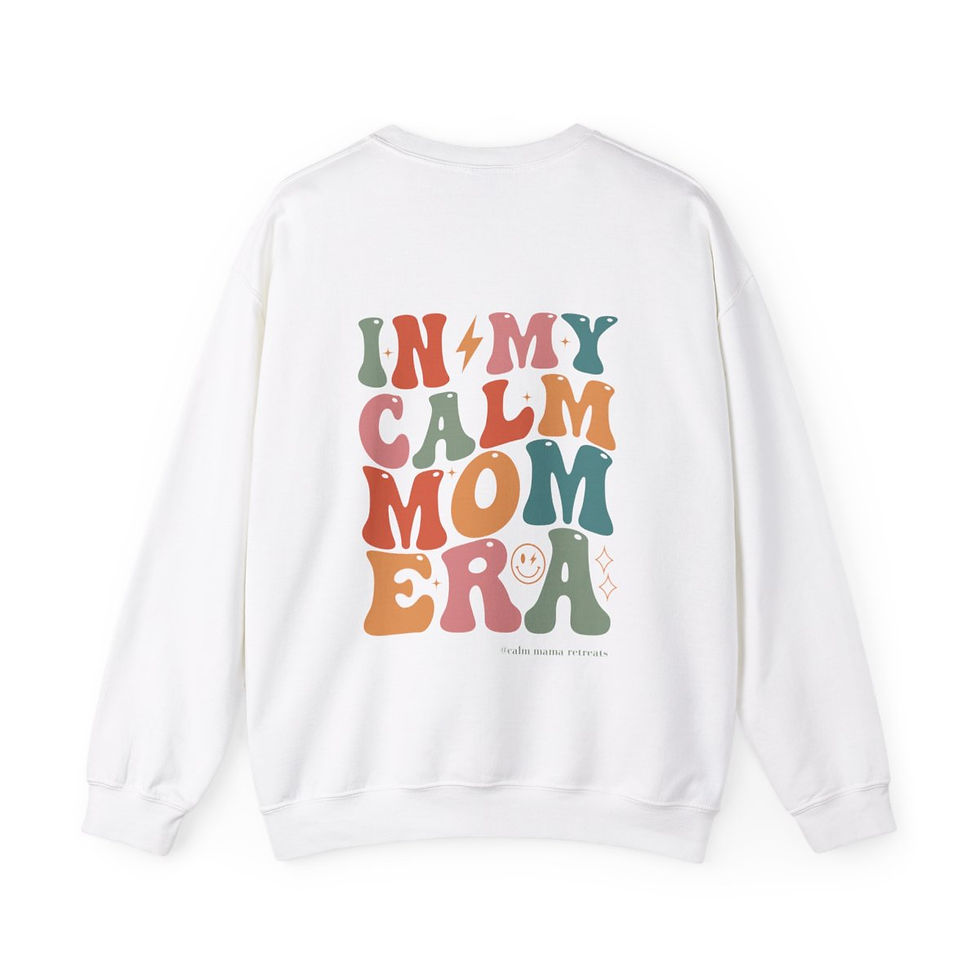 Thumbnail: Calm Mom Era Crewneck Sweatshirt