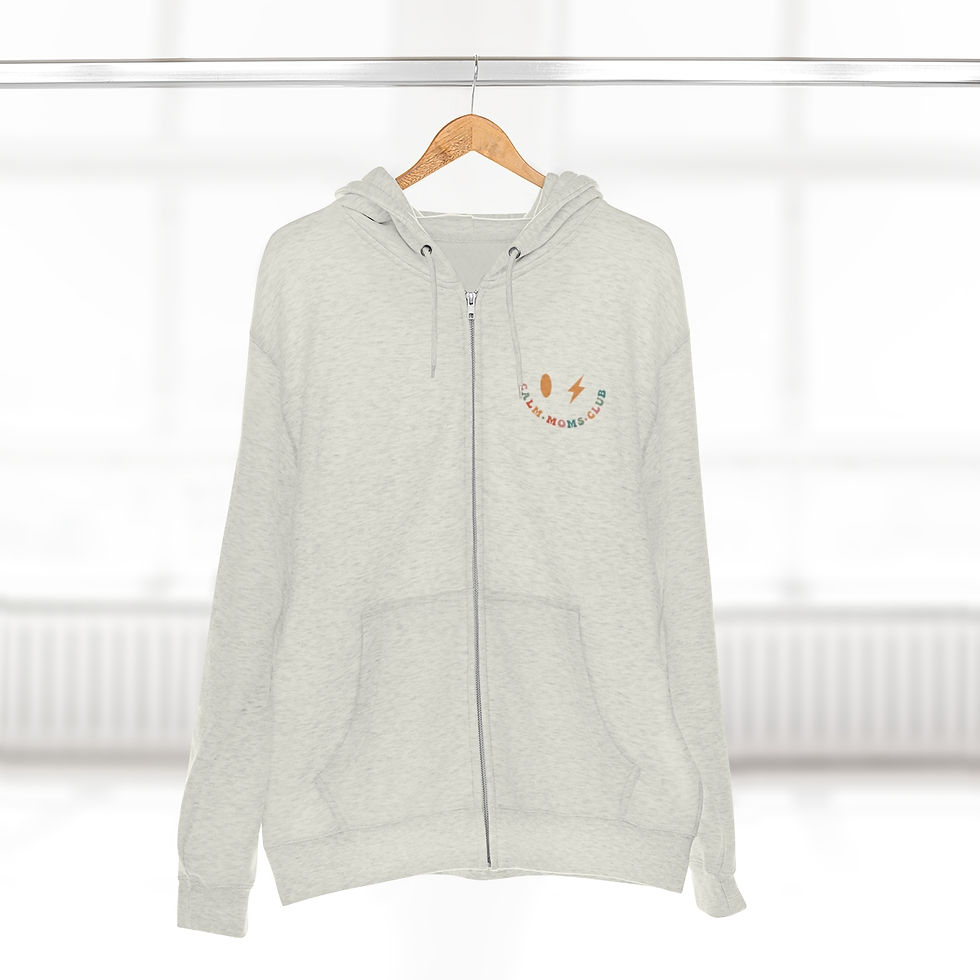 Thumbnail: Calm Mom Era Zip Hoodie