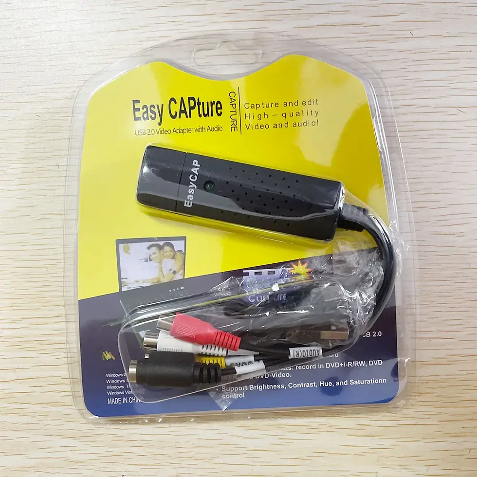 Miniature : Câble de capture vidéo RCA à USB