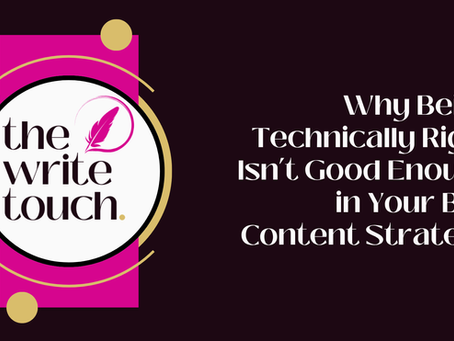 Why Being Technically Right Isn’t Good Enough in Your B2B Content Strategy
