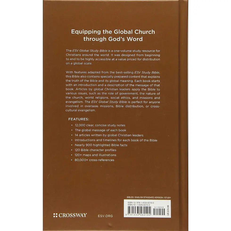 Thumbnail: ESV - Global Study Bible, Hardcover