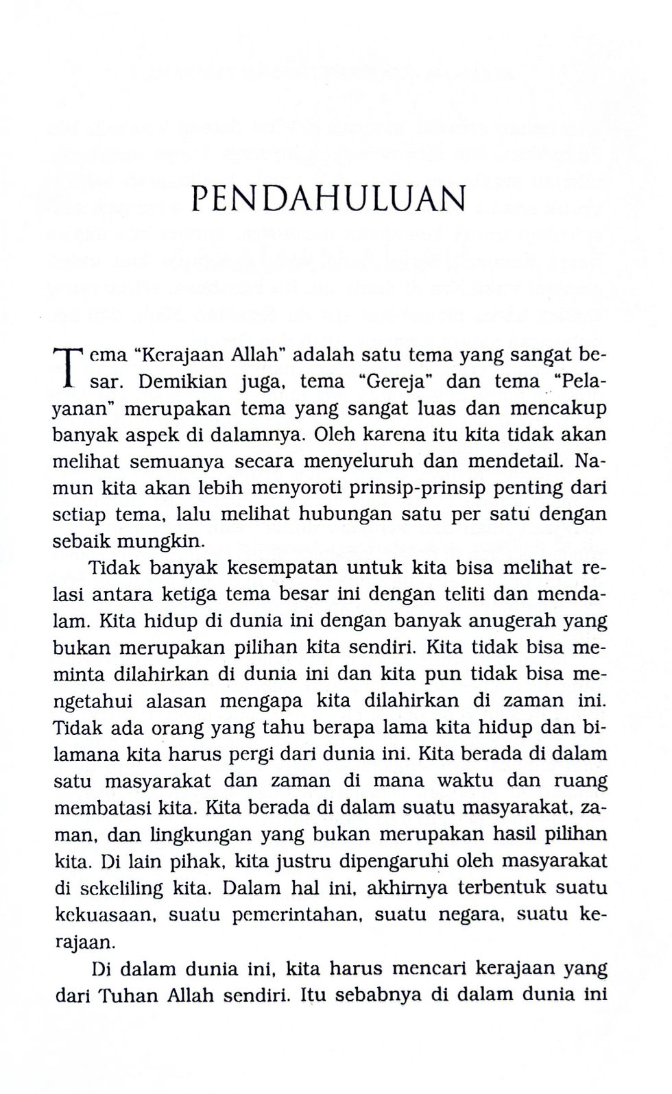 Thumbnail: Kerajaan Allah, Gereja, dan Pelayanan