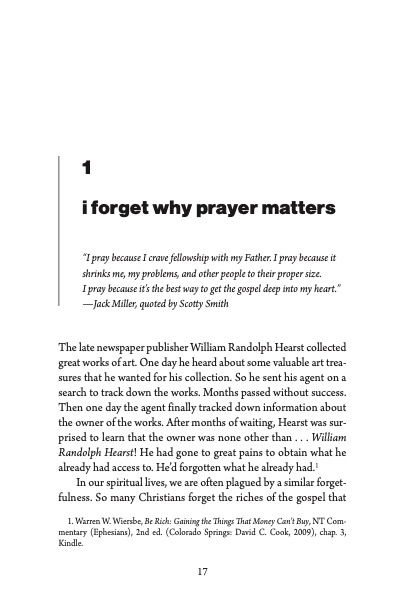 Thumbnail: When Prayer Is a Struggle: A Practical Guide for Overcoming Obstacles in Prayer