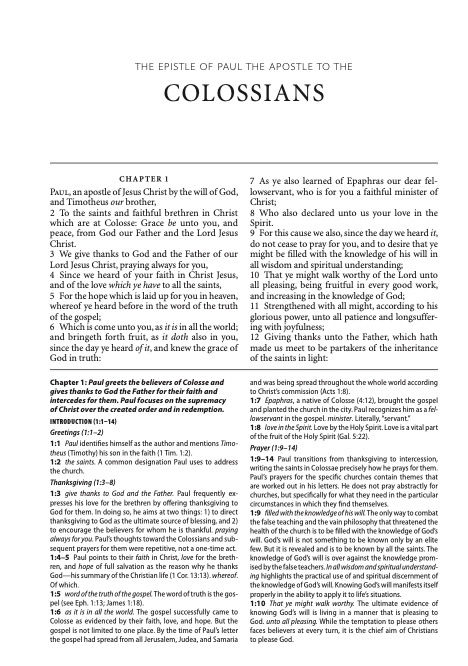 Thumbnail: The Reformation Heritage KJV Study Bible - Large Print Hardcover (Black)
